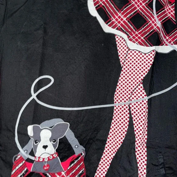 NWOT Koi scrub top size Large - Picture 8 of 11